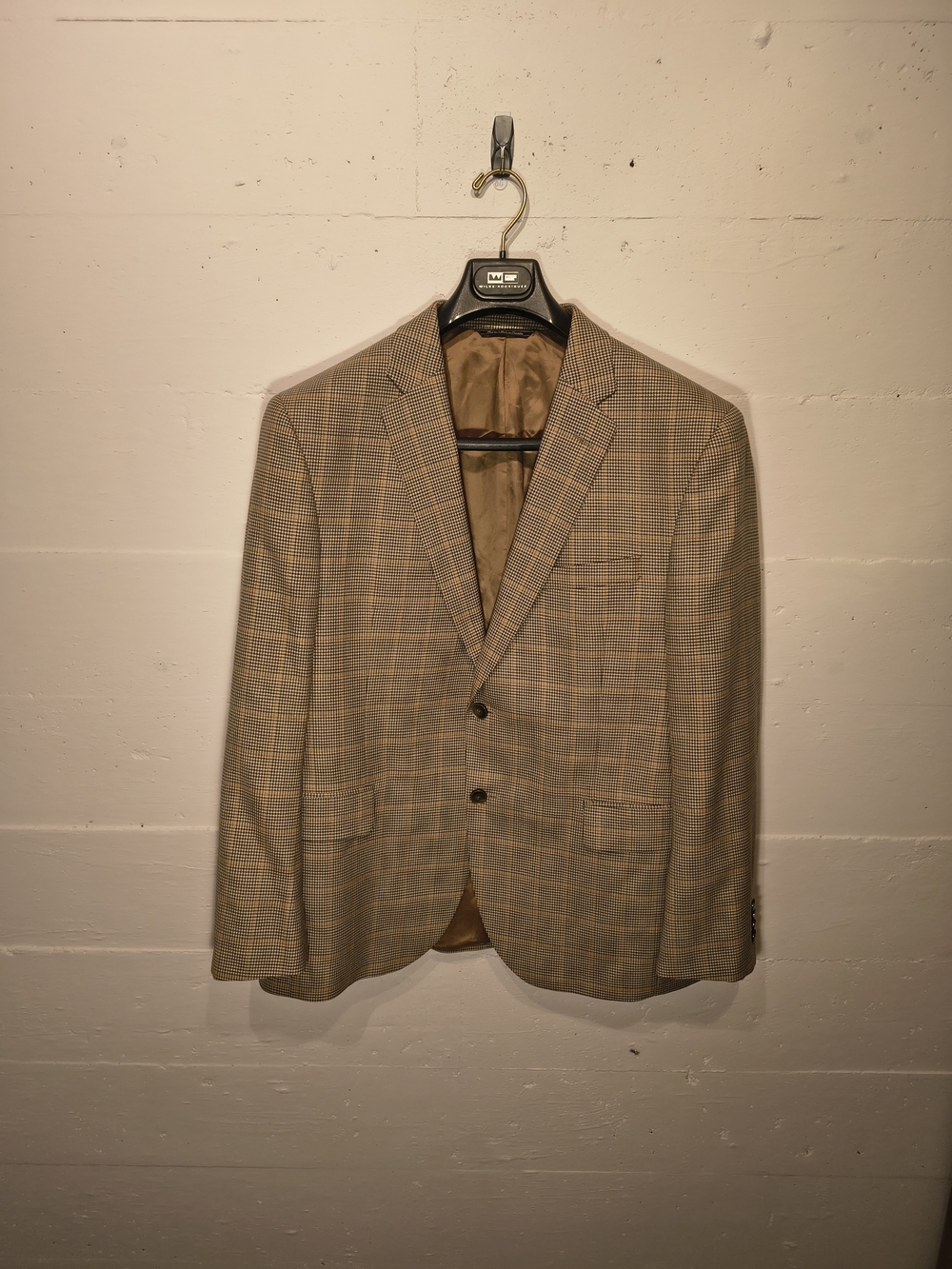 Holt Renfrew HR2 Loro Piana Super 130s Wool Plaid Blazer – 42S
